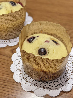 簡単給食 ブルーベリーマフィン-レシピのメイン写真
