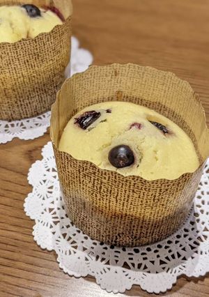 簡単給食 ブルーベリーマフィン-レシピのメイン写真