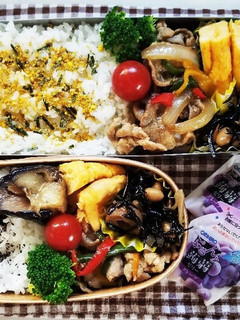 豚肉パプリカ炒め弁当(10.18)-レシピのメイン写真
