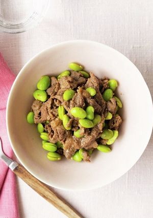 妊婦飯♪牛肉と枝豆のしぐれ煮-レシピのメイン写真