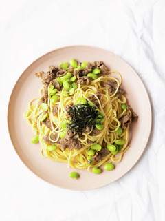 妊婦飯♪しぐれ煮の和風スパゲッティ-レシピのメイン写真
