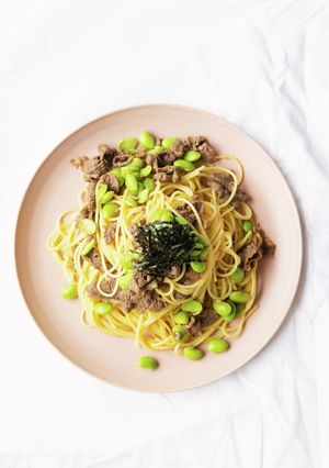 妊婦飯♪しぐれ煮の和風スパゲッティ-レシピのメイン写真