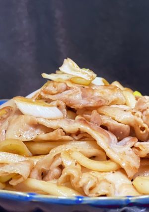 香ばし醤油の焼うどん-レシピのメイン写真