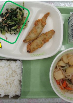 【学校給食】海苔酢和え-レシピのメイン写真