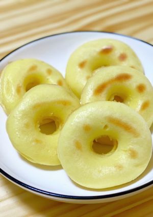 もちもち豆腐の焼きドーナツ-レシピのメイン写真