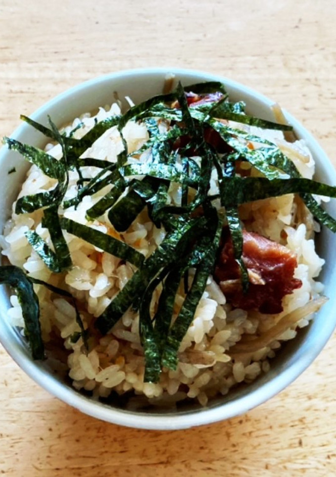 やきとり缶で炊き込みご飯（おこわ風）-レシピのメイン写真