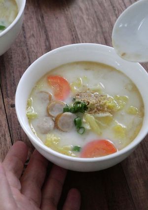 ウィンナーと白菜のちゃんぽん風スープ-レシピのメイン写真