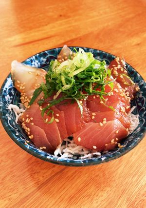 お刺身の残りで簡単！づけ丼-レシピのメイン写真