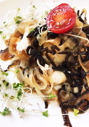 包丁不要レンチンヘルシー塩昆鶏ささみ蒸し-レシピのメイン写真
