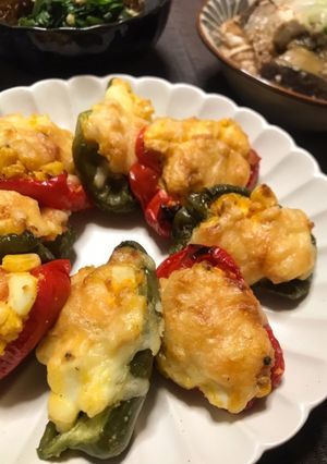 ピーマンのマヨたま焼き-レシピのメイン写真