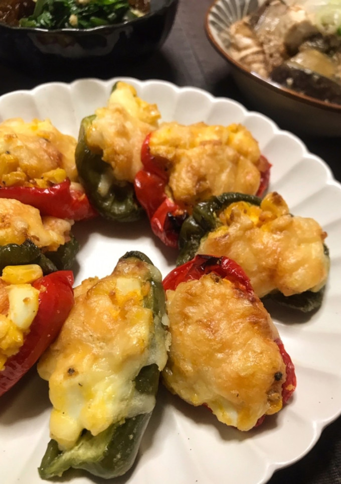 ピーマンのマヨたま焼き-レシピのメイン写真