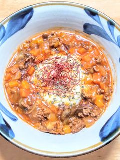 作り置きボロネーゼの流用であんかけ炒飯-レシピのメイン写真