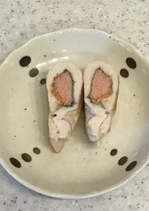ささみ明太-レシピのメイン写真