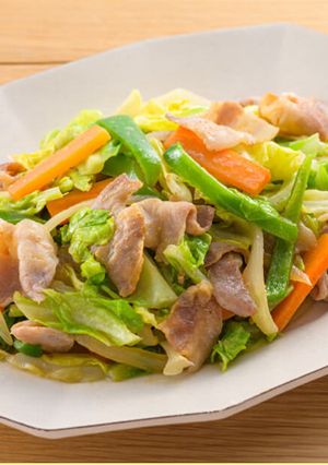 だしうま 肉野菜炒め-レシピのメイン写真