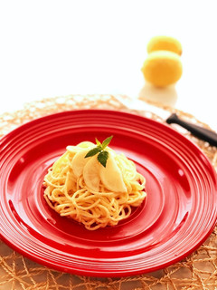 レモン濃厚『レモンクリームスパゲッティ』-レシピのメイン写真