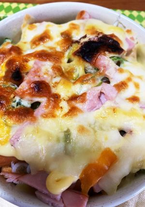 コストコディナーロールのチーズ焼き-レシピのメイン写真