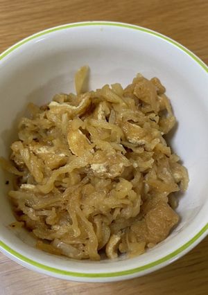 サクッと一品♪切り干し大根と油揚げの煮物-レシピのメイン写真