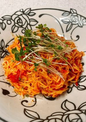 ダイエット♪こんにゃく麺トマトパスタ風⑤-レシピのメイン写真