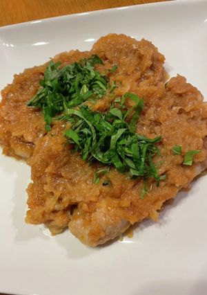 シャリアピン ポークステーキな生姜焼き-レシピのメイン写真