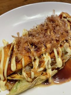 お好み焼き風 キャベツたっぷりオムレツ-レシピのメイン写真