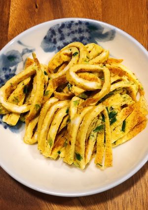 簡単薄焼卵　お節やお味噌汁の飾りにも◎-レシピのメイン写真