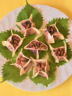 花仙寿(仙寿菜入り餃子)-レシピのメイン写真