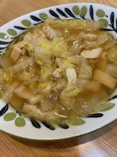ほっこりおいしい白菜の炒め浸し-レシピのメイン写真