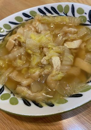 ほっこりおいしい白菜の炒め浸し-レシピのメイン写真