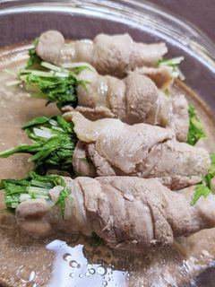 水菜の豚バラ巻き-レシピのメイン写真