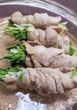 水菜の豚バラ巻き-レシピのメイン写真