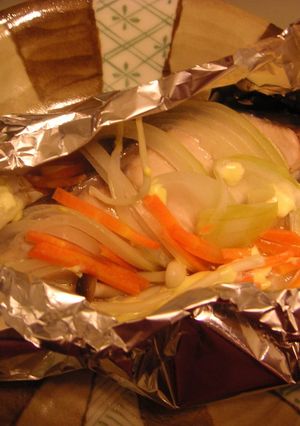 サーモンのホイル焼き-レシピのメイン写真