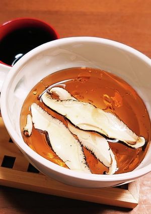 松茸酒（熱燗）-レシピのメイン写真