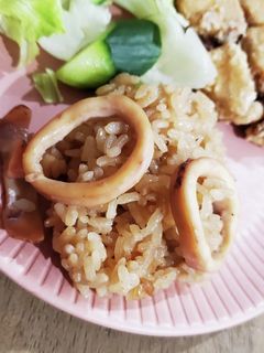 ★炊飯器で簡単★ 輪切りのイカ飯♪-レシピのメイン写真