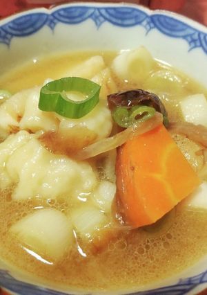 つまみと同時進行で作れるすいとん！？-レシピのメイン写真