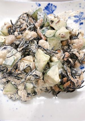雑穀とひじきのマヨあえ-レシピのメイン写真