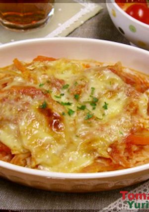 ヘルシーなリゾット風トマトグラタン-レシピのメイン写真