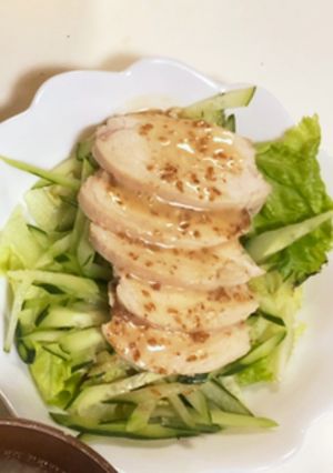 節約レシピ☆鶏胸肉で手作りハム-レシピのメイン写真