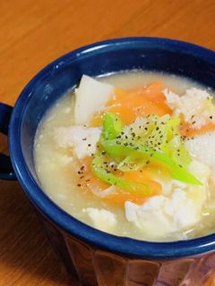 カニ缶で★蕪と豆腐のトロトロスープ-レシピのメイン写真