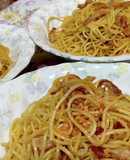 時短技もあり！焼きタラコパスタ