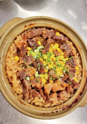 土鍋で作るペッパーランチ風炊き込みご飯☆-レシピのメイン写真