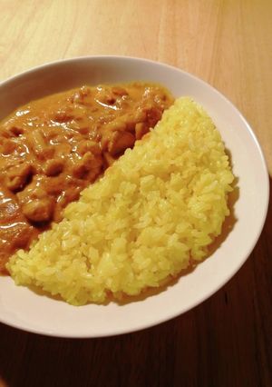 スパイスカレーに✤簡単ターメリックライス-レシピのメイン写真