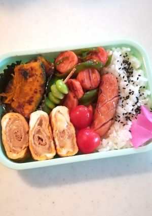 高校生のお弁当 2021.10.19-レシピのメイン写真