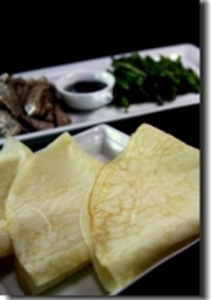 肉巻きクレープ-レシピのメイン写真
