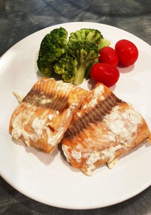 塩ガーリック焼き鮭-レシピのメイン写真