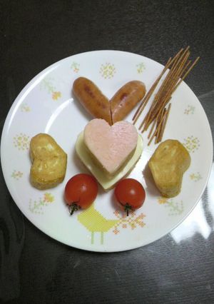 ハートづくし(*^^)^*)-レシピのメイン写真