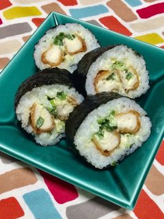 超簡単☆激うまマヨナゲットのり巻き♪♪♪-レシピのメイン写真