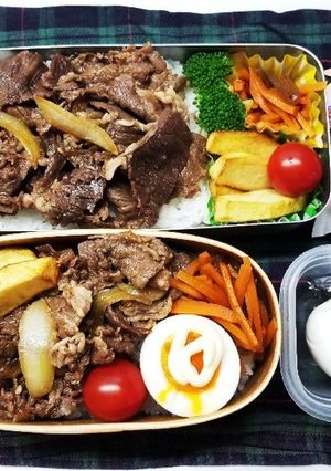 牛丼弁当(10.19)-レシピのメイン写真