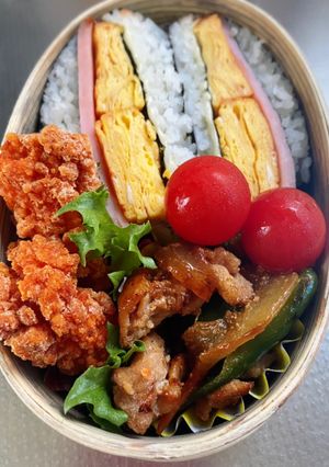 折りたたみおにぎり弁当11-レシピのメイン写真