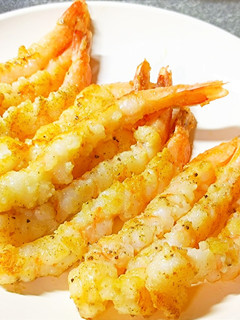 天ぷら用の海老のバジル風味の海老揚げ焼き-レシピのメイン写真