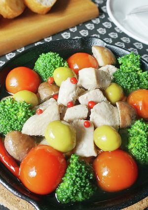 ボジョレー解禁！おうちでアヒージョ！-レシピのメイン写真